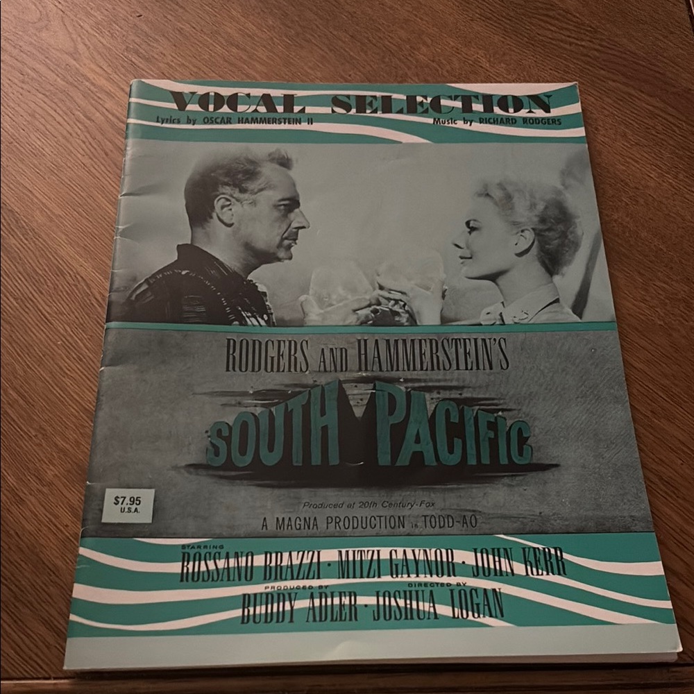 🏝️ Selection s from South Pacific for voice by Rogers & Hammerstein